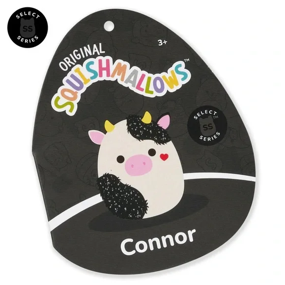 COMING SOON NWT Patty And Connor The Cow Select Series 8" Squishmallow - Picture 6 of 6